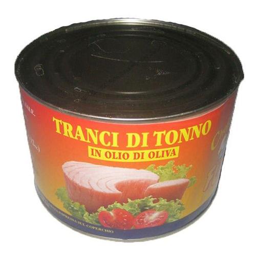 Flott Tuna Solid in Olive Oil, 1 Tin (60 oz) Seafood Flott
