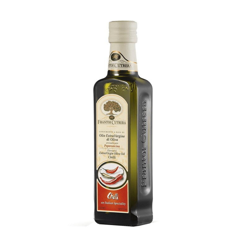 Frantoi Cutrera Chili Pepper Flavored Extra Virgin Olive Oil, 8.5 oz Oil & Vinegar Frantoi Cutrera