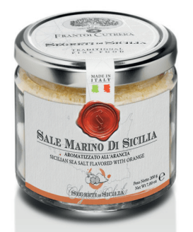 Frantoi Cutrera Orange Flavored Sea Salt, 7.1oz Pantry Frantoi Cutrera