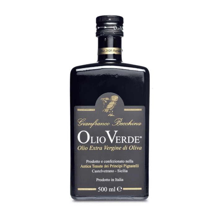 Gianfranco Becchina Olio Verde Extra Virgin Olive Oil, 17.6 oz Oil & Vinegar Gianfranco Becchina