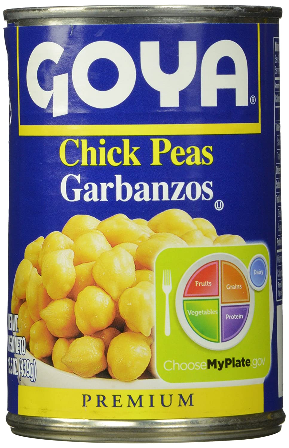 Goya Chick Peas, 15.5 oz Pantry Goya