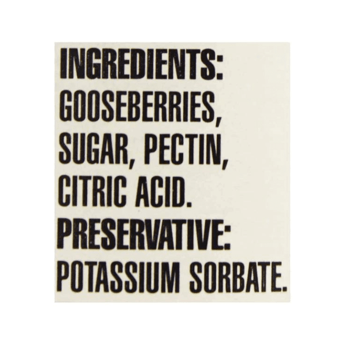 Hafi Gooseberry Jam, 14 oz Pantry Hafi