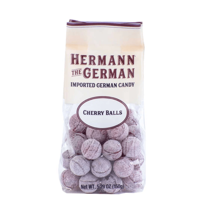 Hermann The German Cherry Balls Hard Candy, 5.29 oz Sweets & Snacks Hermann The German