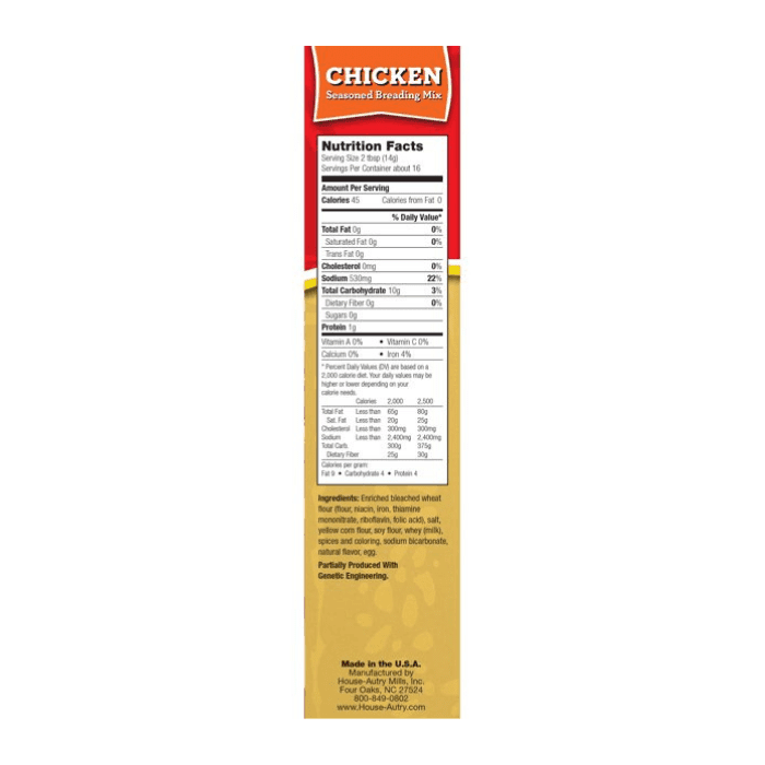 House Autry Chicken Breading Mix, 8 oz Pantry House Autry