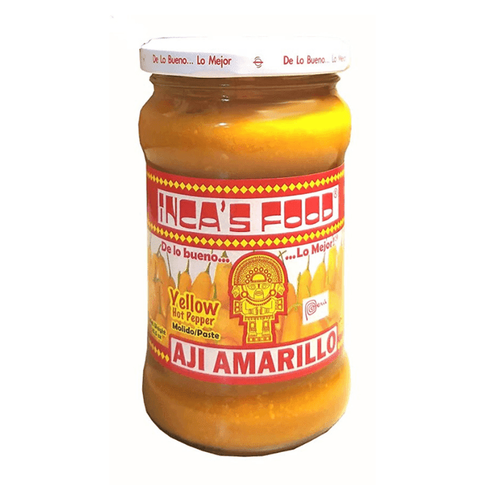 Inca's Food Aji Amarillo Yellow Hot Pepper Paste, 10.5oz Sauces & Condiments Inca's Food