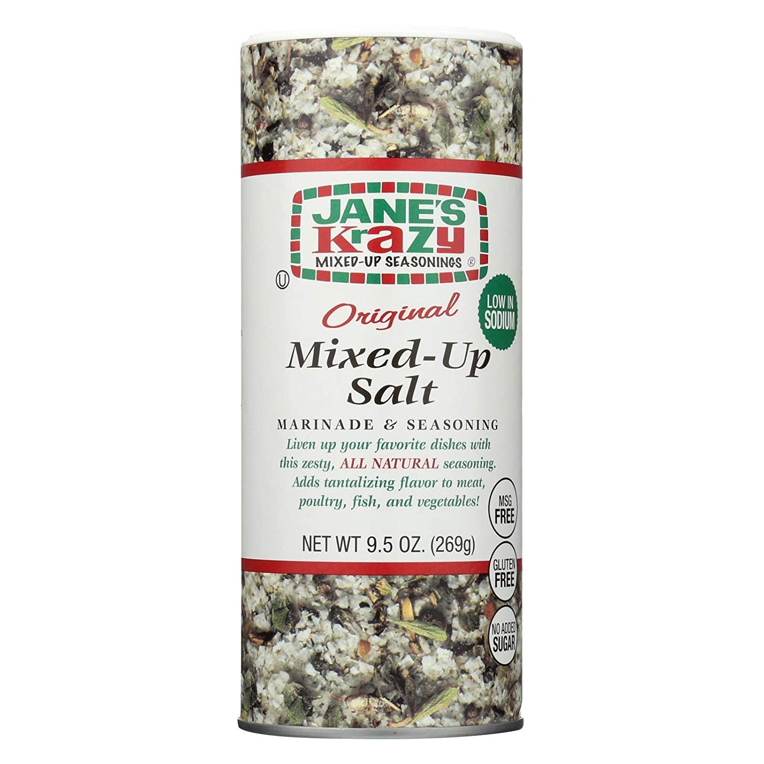 Jane's Krazy Original Mixed-Up Salt, 9.5 oz Pantry Jane's Krazy Seasonings