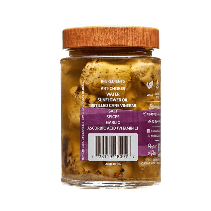 Kitchen & Love Whole Grilled Marinated Artichokes, 11 oz Fruits & Veggies Kitchen & Love