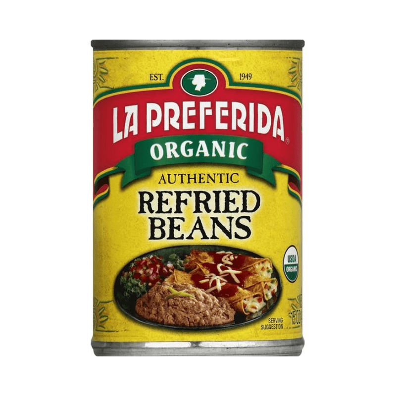 La Preferida Organic Authentic Refried Beans, 16 oz Pantry La Preferida