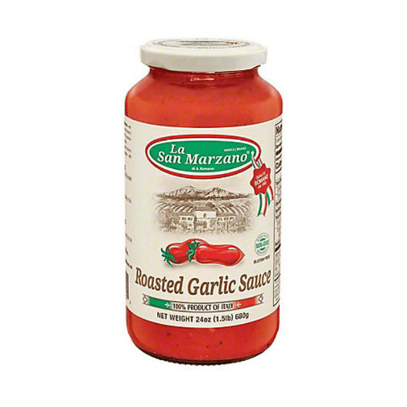 La San Marzano Roasted Garlic Sauce, 24 oz Sauces & Condiments La San Marzano