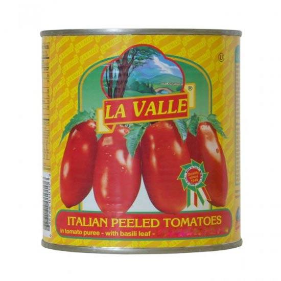 La Valle Peeled Tomatoes #10 - 7.5 lbs. Fruits & Veggies La Valle