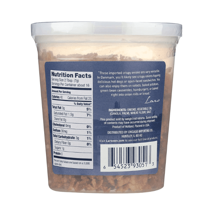 Lars Own Crispy Onions, 4 oz Fruits & Veggies Lars Own