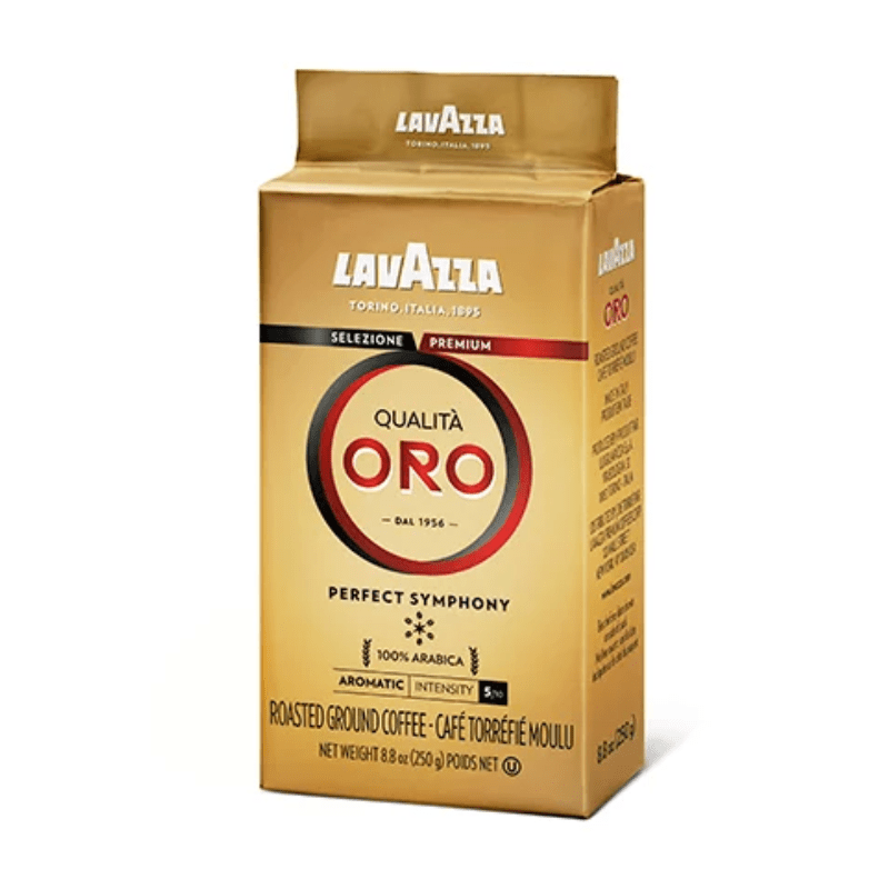 Lavazza Qualita Oro Ground Coffee Brick, 8.8 oz (250g) Coffee & Beverages Lavazza