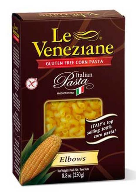 Le Veneziane Elbow Gluten Free Corn Pasta, 8.8 oz Pasta & Dry Goods Le Veneziane