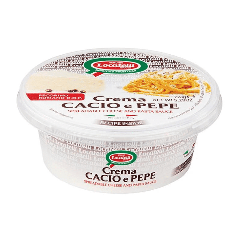 Locatelli Cacio e Pepe Cream, 5.29 oz Cheese Locatelli