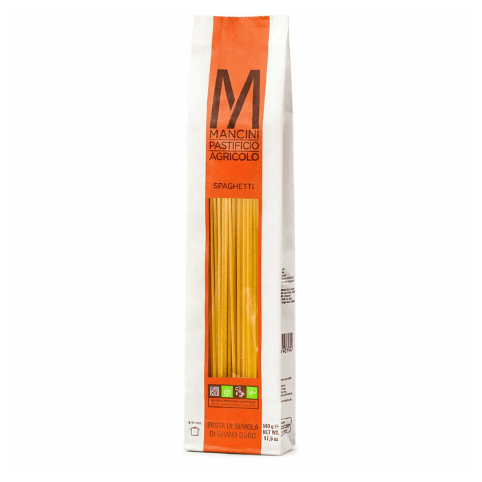 Mancini Bucatini Bag, 17.6 oz Pasta & Dry Goods Mancini