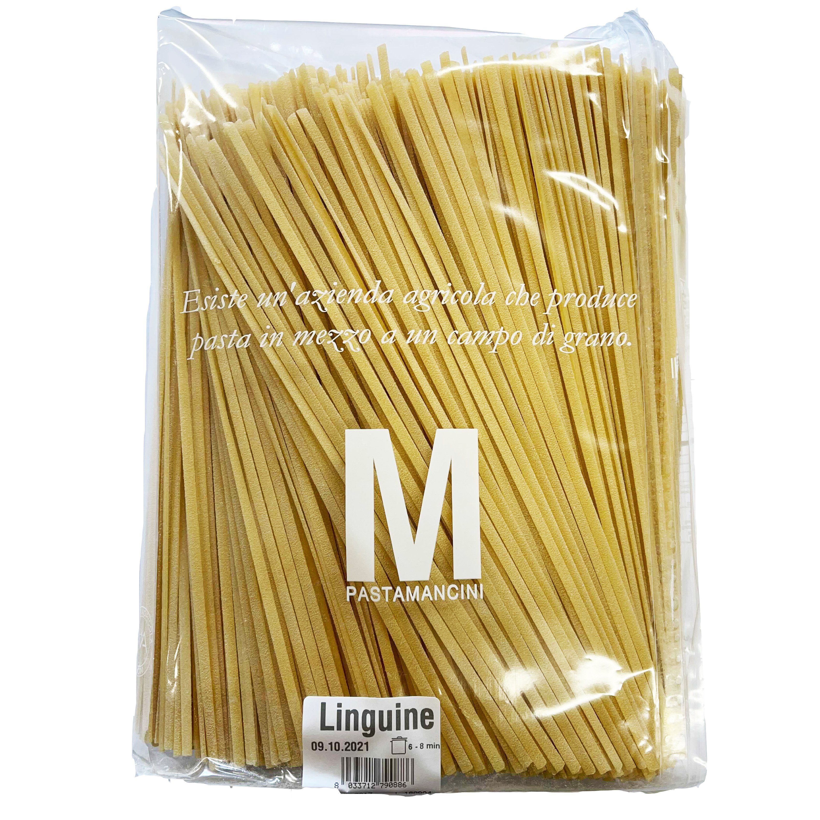 Mancini Linguine Pasta Bulk Size, 6.6 lbs. (3 kg) Pasta & Dry Goods Mancini