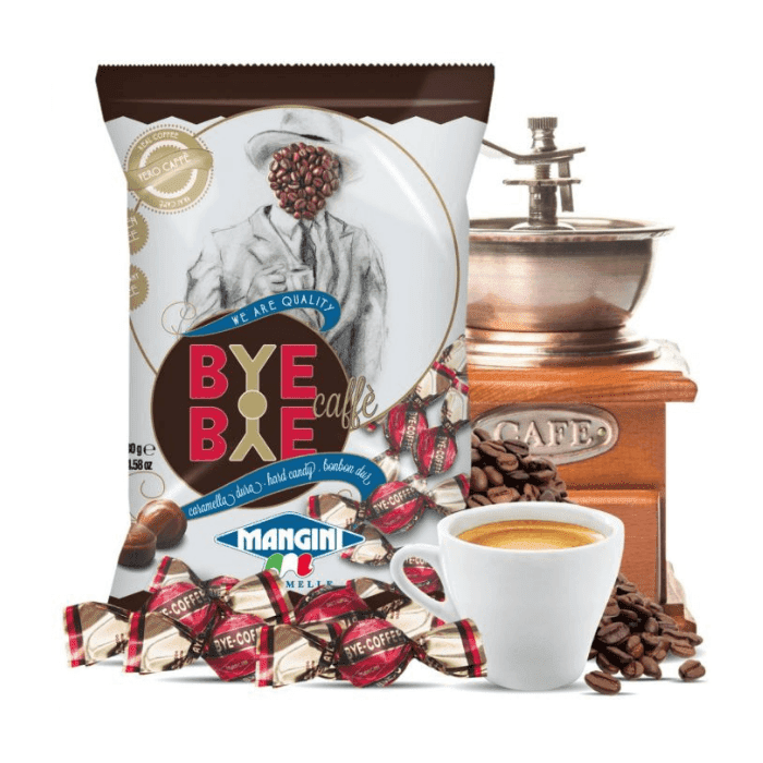 Mangini Bye Bye Coffee Filled Candy, 5.29 oz Sweets & Snacks Mangini