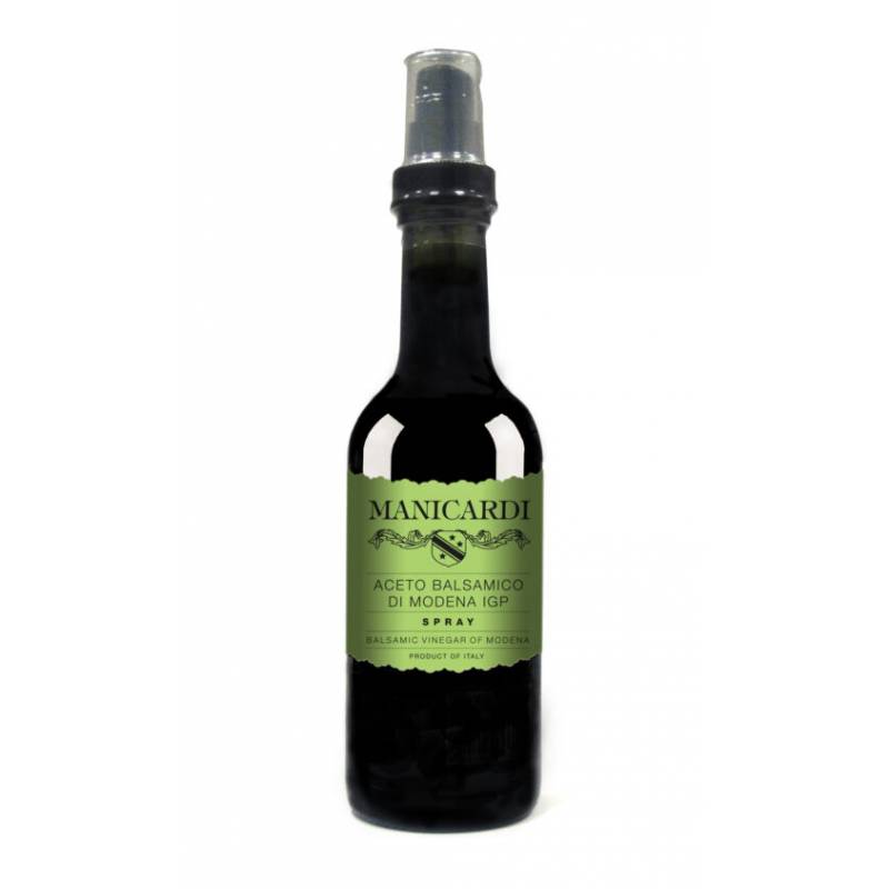 Manicardi Balsamic Vinegar of Modena I.G.P. Spray Bottle, 250 mL Oil & Vinegar Manicardi