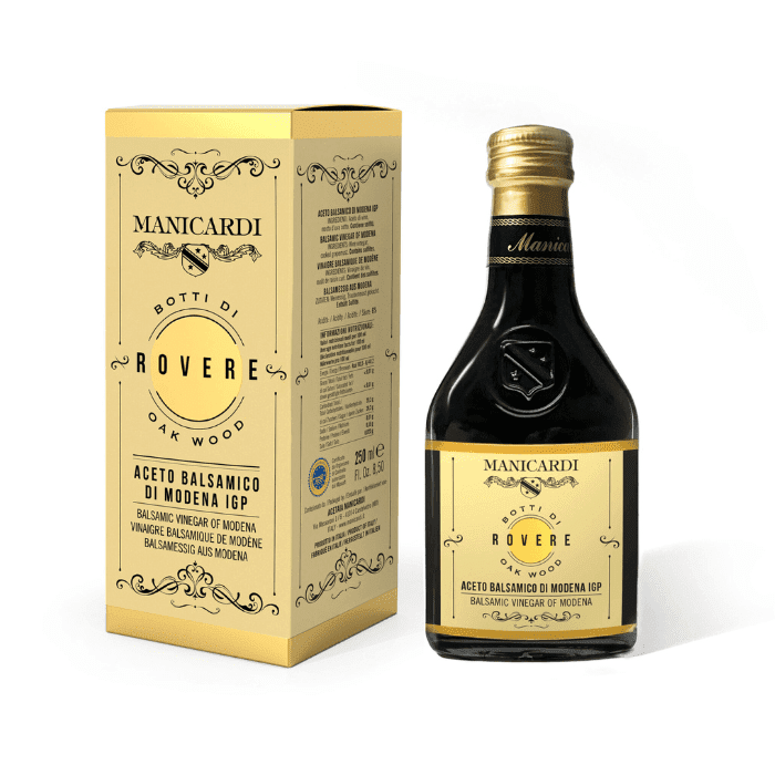 Manicardi Oak Balsamic Vinegar of Modena IGP, 8.5 oz Oil & Vinegar Manicardi