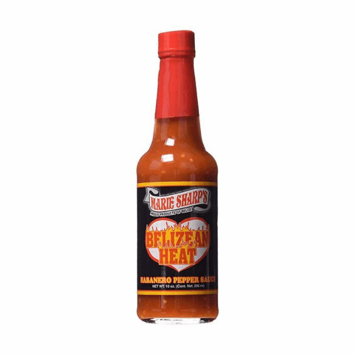 Marie Sharp's Belizean Heat Habanero Pepper Sauce, 10 oz Sauces & Condiments Marie Sharp's