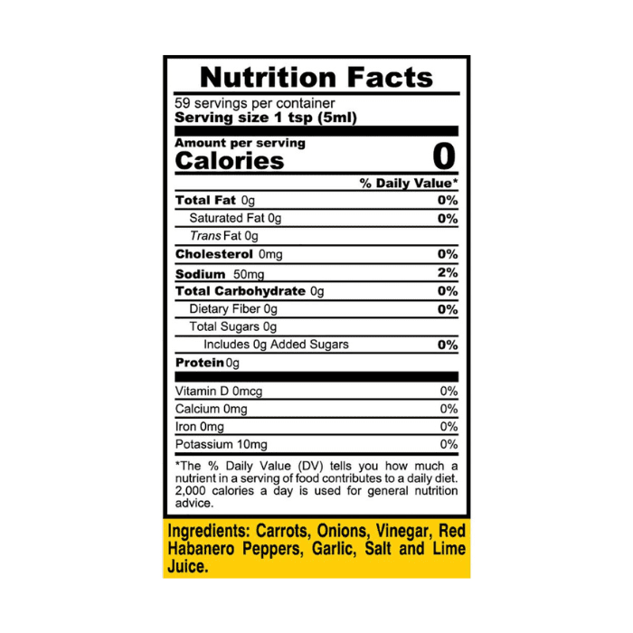 Marie Sharp's Garlic Habanero Sauce, 10 oz Sauces & Condiments Marie Sharp's