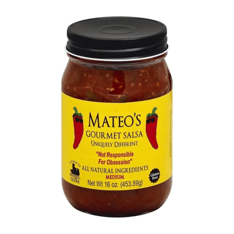 Mateo's Medium Gourmet Salsa, 16 oz Sauces & Condiments Mateo's