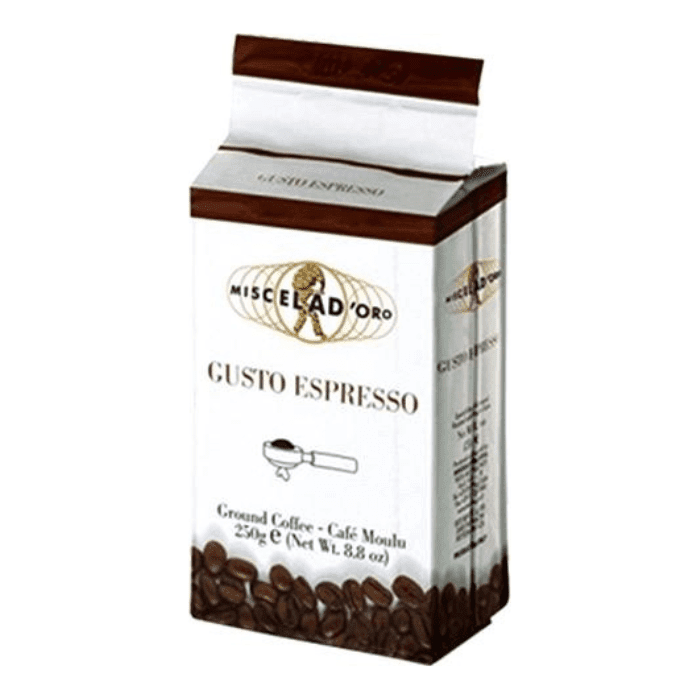 Miscela D'oro Gusto Espresso Ground Coffee, 8.8 oz Coffee & Beverages Miscela D'oro
