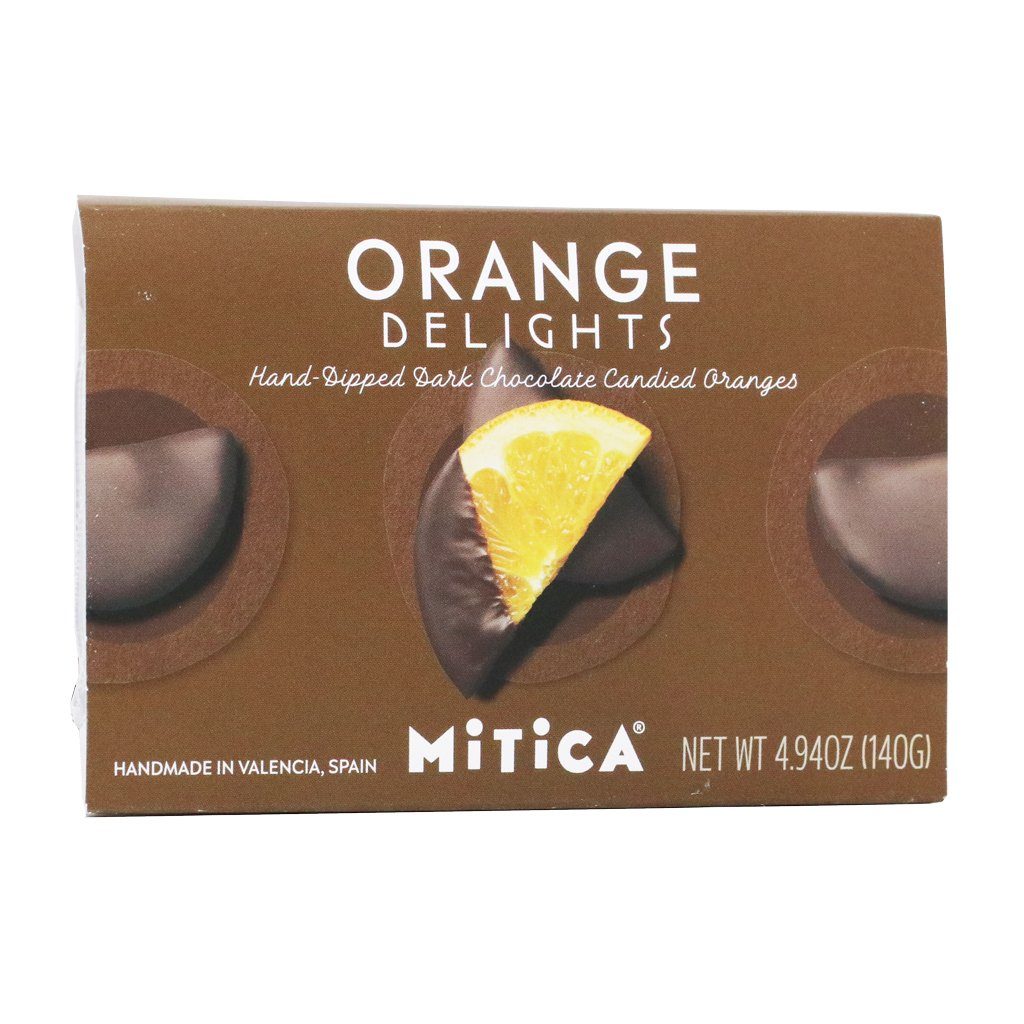Mitica Orange Delights Chocolate Dipped Candied Oranges - 4.9 oz Sweets & Snacks Mitica