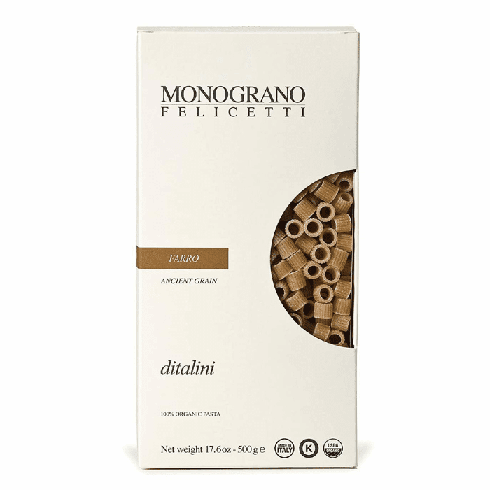 Monograno Felicetti Farro Ditalini Pasta, 17.6 oz Pasta & Dry Goods Monograno Felicetti