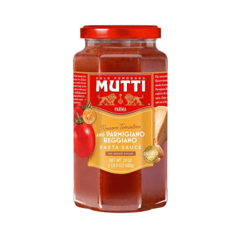 Mutti Rossoro Tomato and Parmigiano Reggiano Cheese Pasta Sauce, 24 oz Sauces & Condiments Mutti