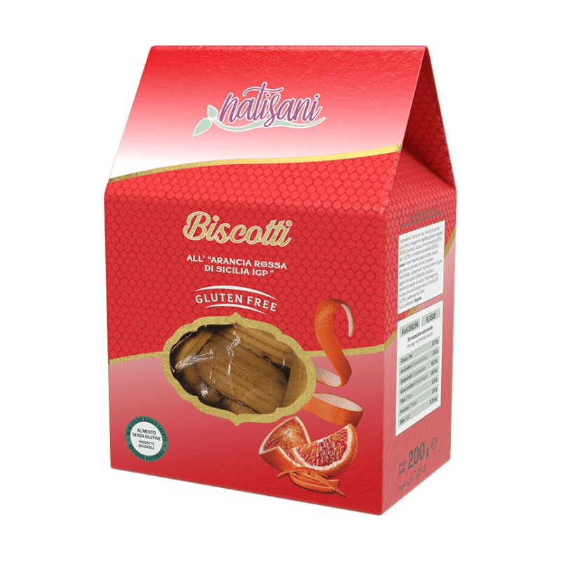 Natisani Gluten Free Blood Orange Biscotti, 7 oz Sweets & Snacks Natisani
