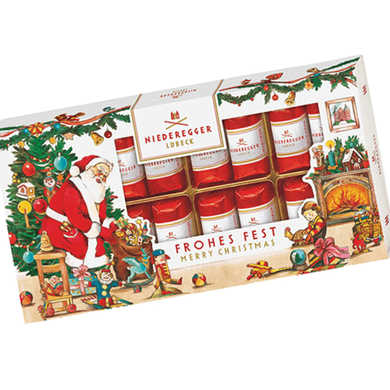 Niederegger Classic Marzipan Christmas Edition Gift Box, 7 oz Sweets & Snacks Niederegger