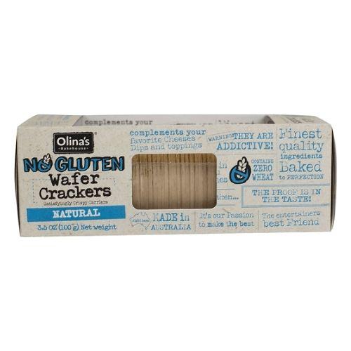 Olina's Bakehouse Gluten Free Natural Wafer, 3.5 oz Sweets & Snacks Olina's Bakehouse