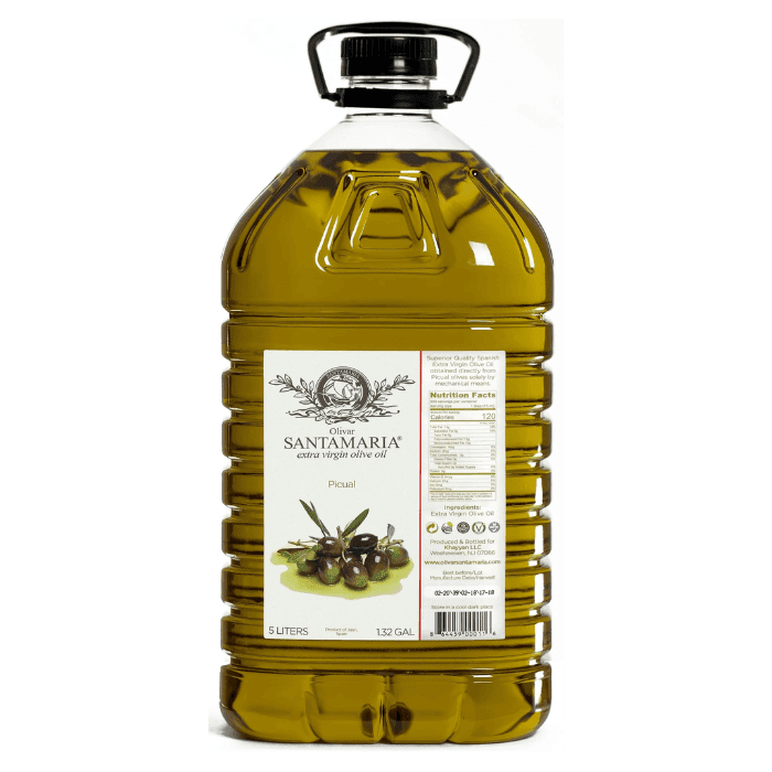 Olivar Santamaria Extra Virgin Olive Oil, 5 Liter Oil & Vinegar Khayyan