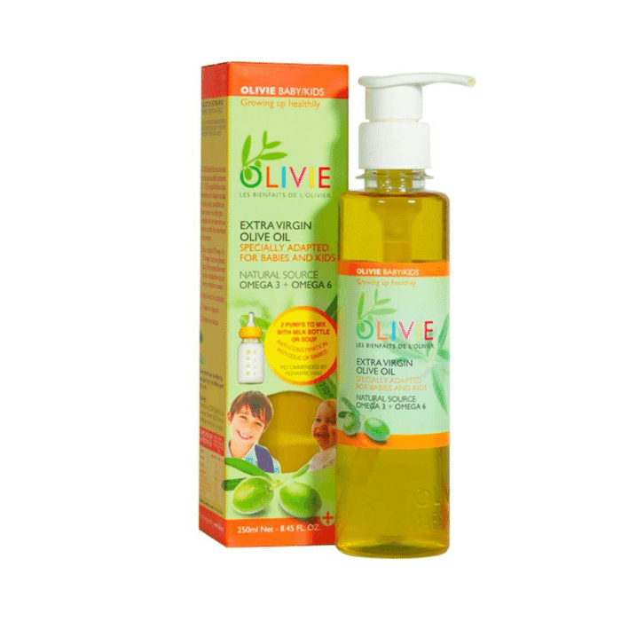 Olivie Baby/Kids Organic Extra Virgin Olive Oil, 8.45 oz Oil & Vinegar Olivie