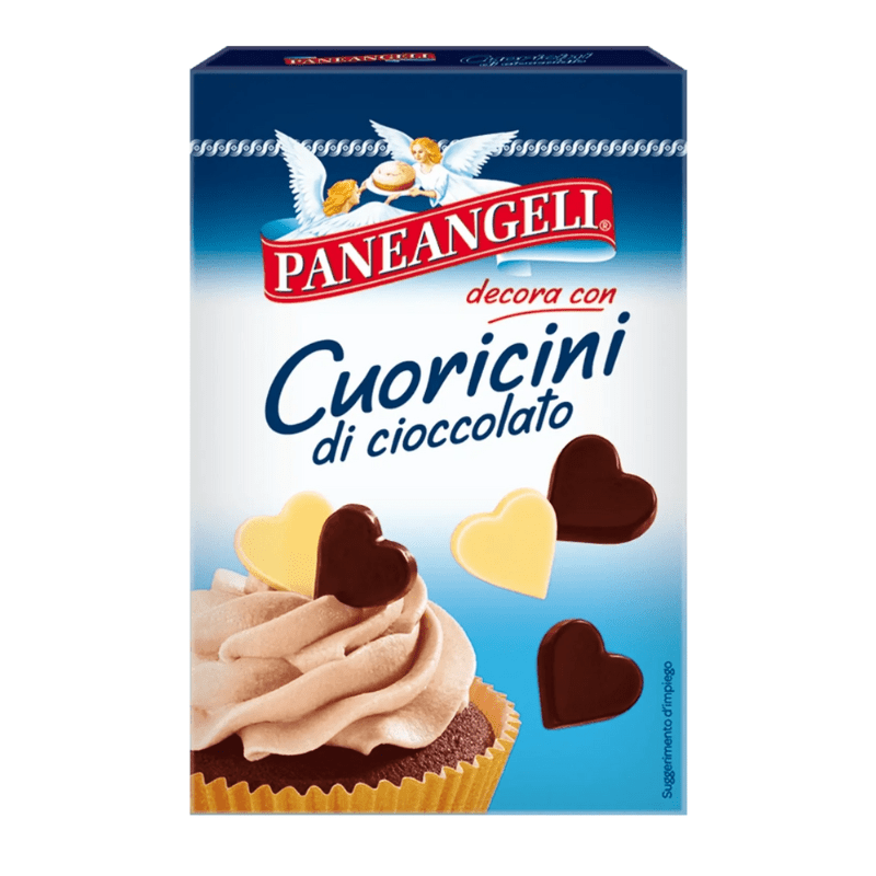 Paneangeli White and Dark Chocolate Hearts Pantry Paneangeli