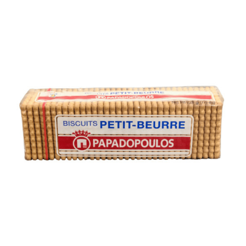 Papadopoulus Petit Beurre Biscuits, 225 gr Sweets & Snacks Papadopoulos
