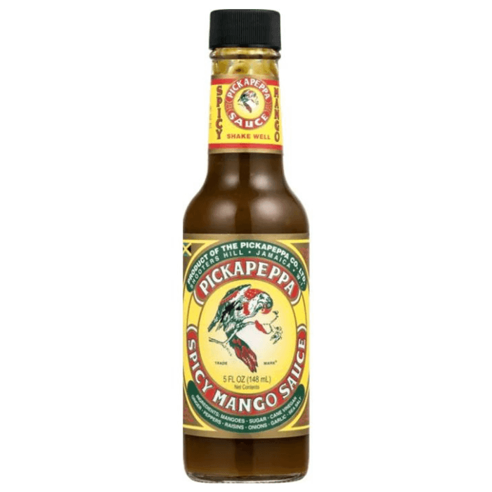 Pickapeppa Spicy Mango Sauce, 5 oz. Sauces & Condiments Pickapeppa