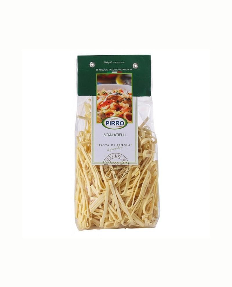 Authentic Italian scialatielli pasta
