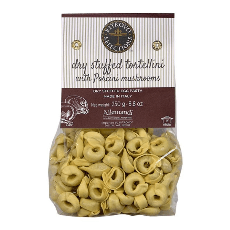 Ritrovo Selections Allemandi Tortellini with Porcini Mushrooms, 8.8 oz Pasta & Dry Goods Ritrovo