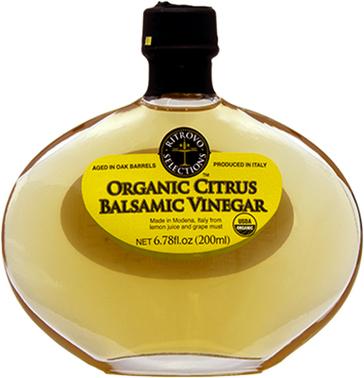 Ritrovo Selections VR Aceti Balsam Organic Citrus Balsamic Vinegar, 6.78 oz (200mL) Oil & Vinegar Ritrovo