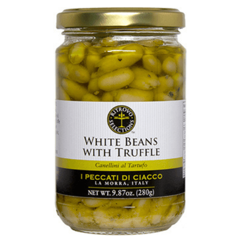 Ritrovo Selections White Beans with Truffle, 9.87 oz Pasta & Dry Goods Ritrovo