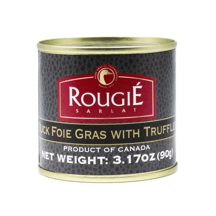 Rougie Duck Foie Gras with Truffle, 3.17 oz Meats Rougie