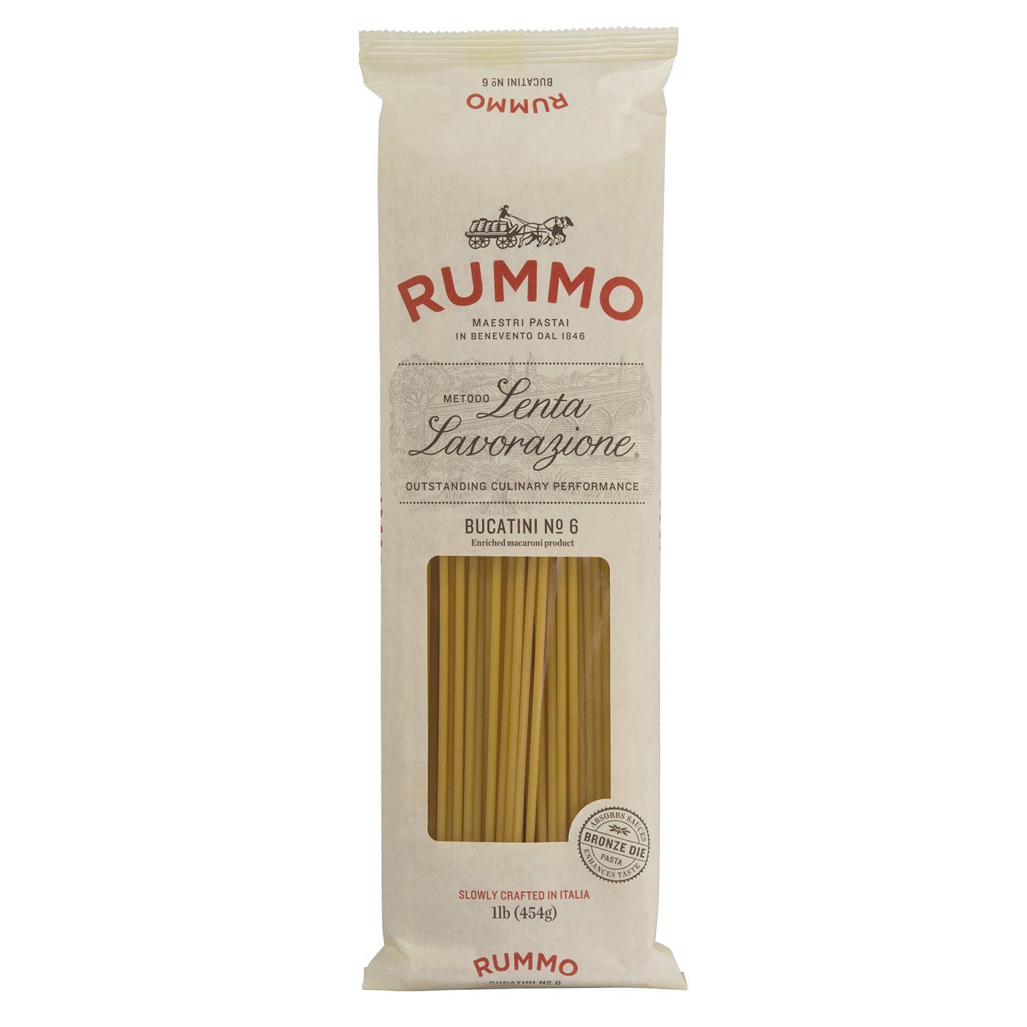 Rummo Bucatini, 1 lb Pasta & Dry Goods Rummo