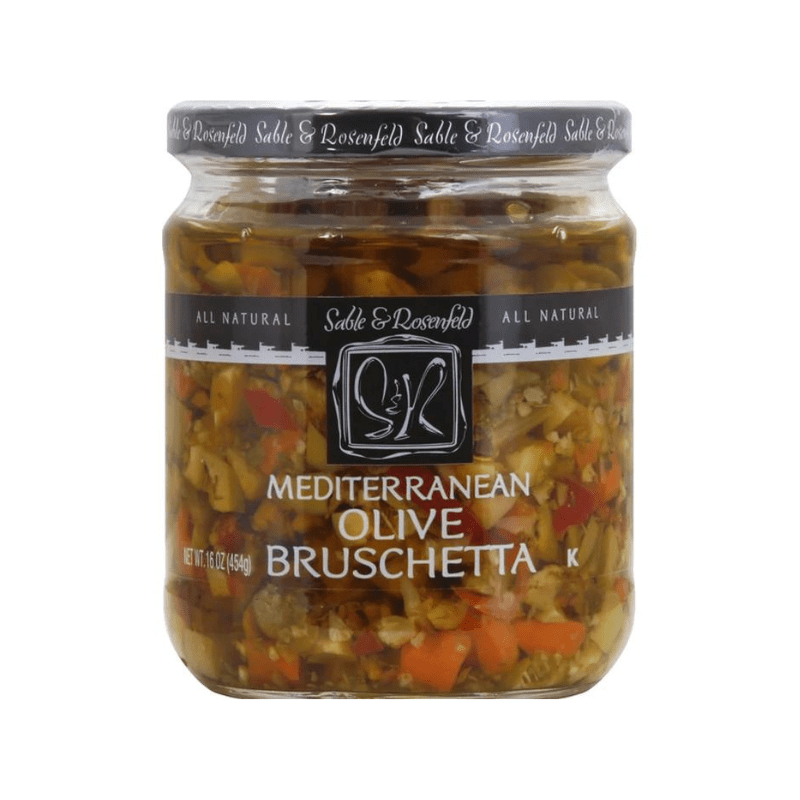 Sable & Rosenfeld Mediterranean Olive Bruschetta, 16 oz Olives & Capers Sable & Rosenfeld