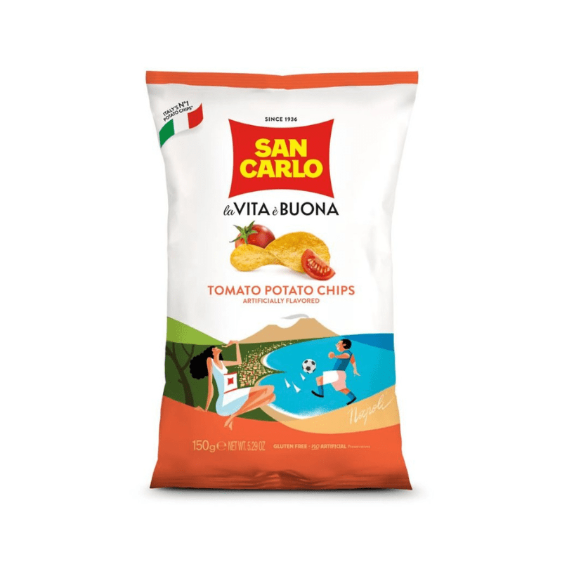 San Carlo Tomato Potato Chips, 5.29 oz Sweets & Snacks San Carlo