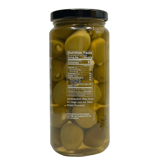 Sanniti Almond Stuffed Olives, 16 oz Olives & Capers Sanniti