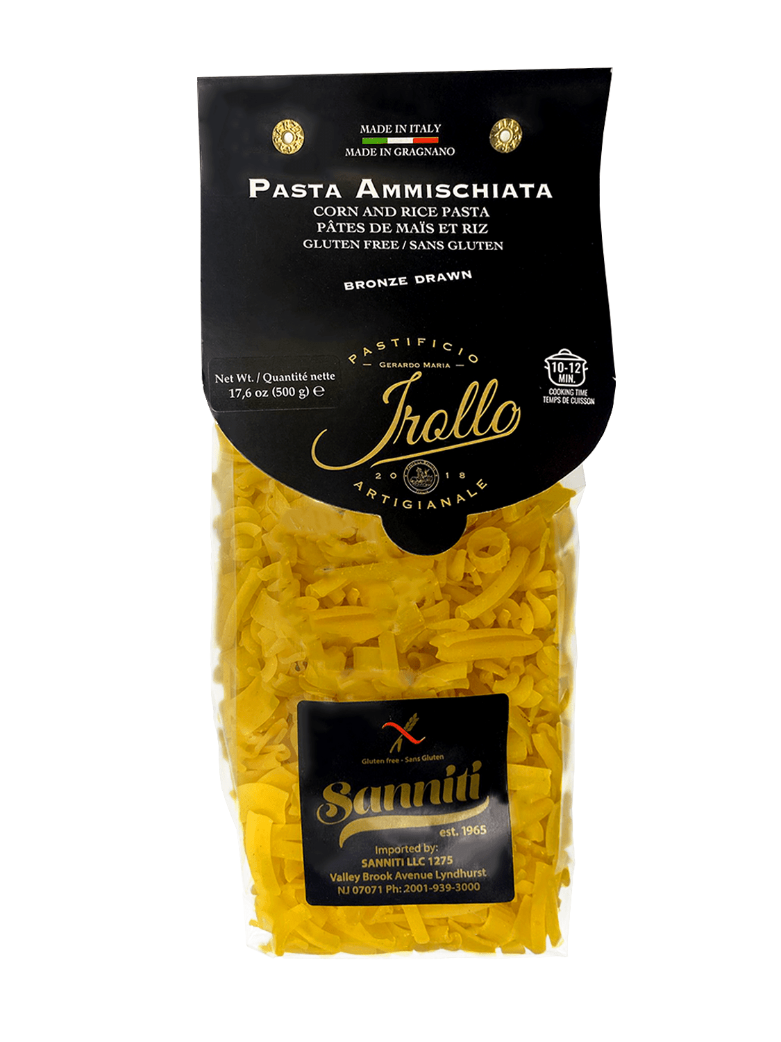 Sanniti by Irollo Gluten Free Ammischiata, 17.6 oz Pasta & Dry Goods Sanniti