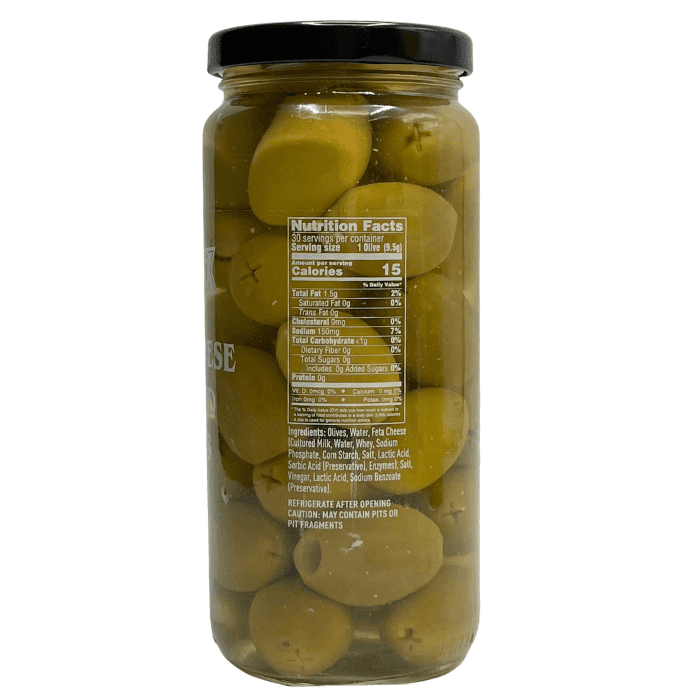 Sanniti Feta Cheese Stuffed Olives, 16 oz Olives & Capers Sanniti