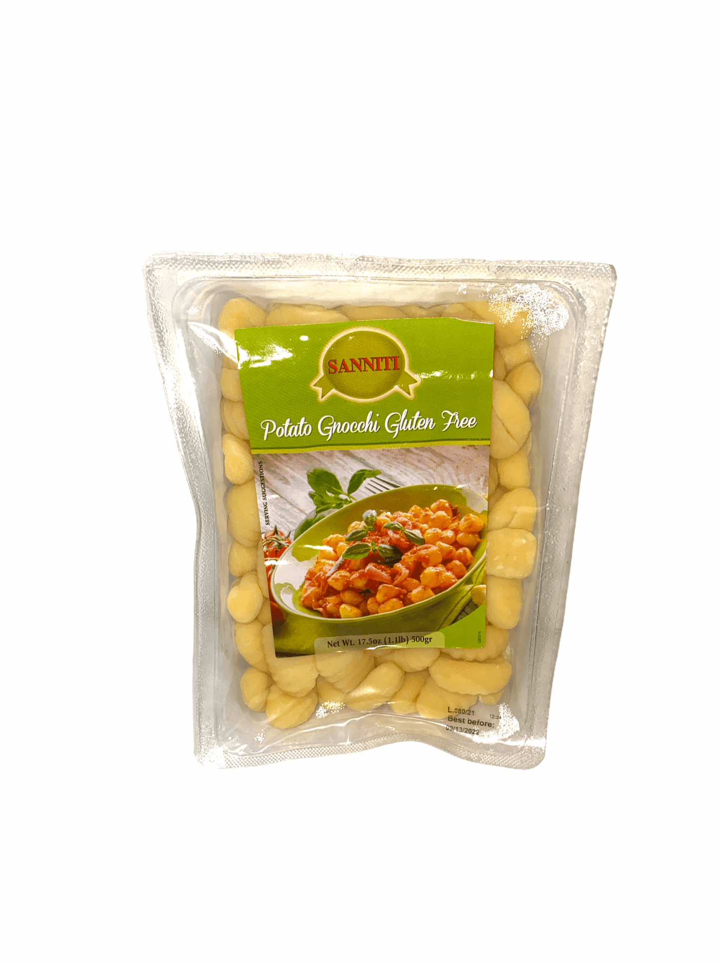 Sanniti Gluten Free Potato Gnocchi, 17.5 oz (500 g) Pasta & Dry Goods Sanniti